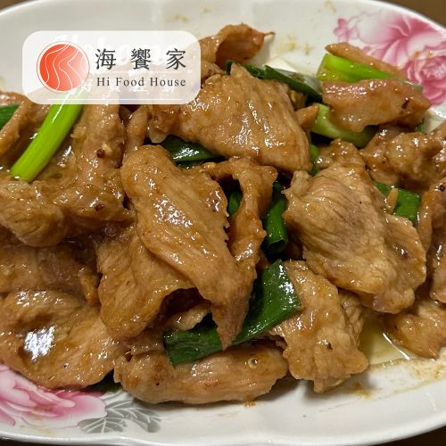 沙茶炒松阪豬(150g)